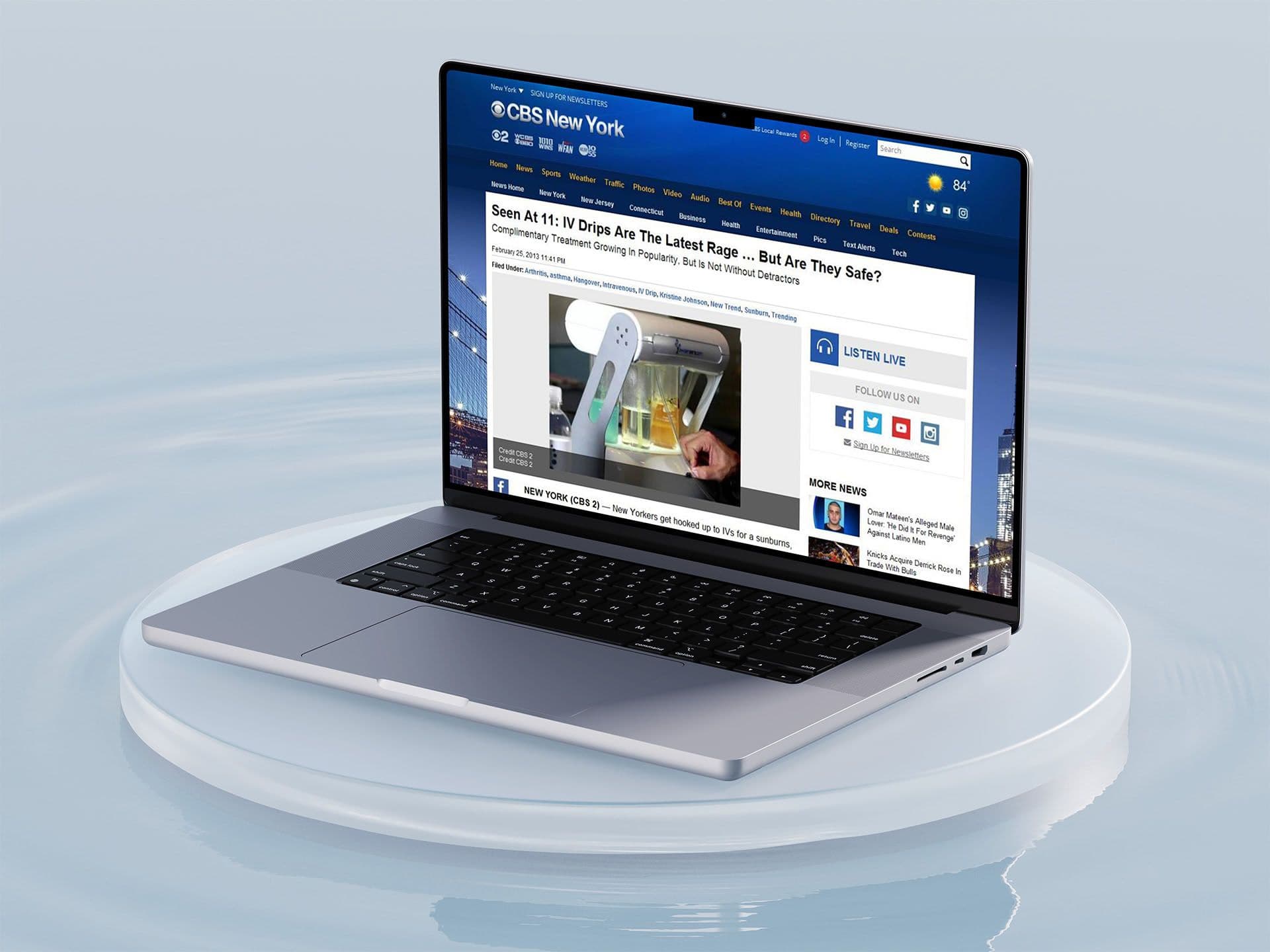 IV Drips Are The Latest Rage Supporting